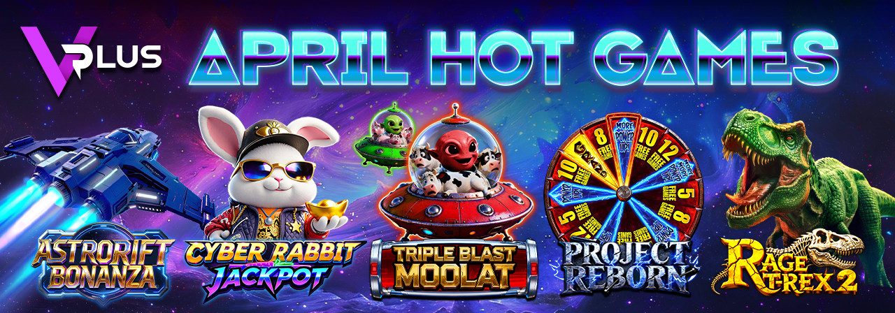 ii89 April hot games - Astro Bonanza, Cyber Rabbit, Triple Blast and more