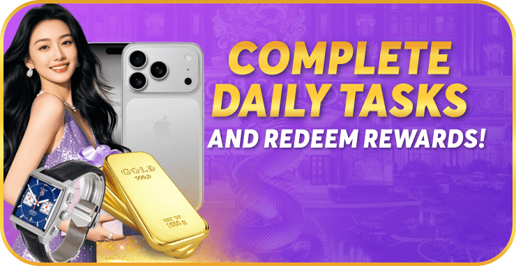 ii89 complete daily tasks and redeem rewards